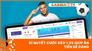 Bí Quyết Cược Kèo 1.25 Giúp Ăn Tiền Dễ Dàng