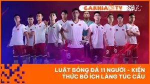 Luật Bóng Đá 11 Người - Kiến Thức Bổ Ích Làng Túc Cầu